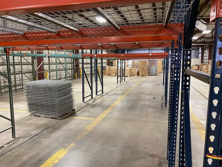 Warehouse storage project at Dine Company